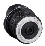 Samyang 8mm T3.1 VDSLR Fisheye II Objektiv für MFT Zahnkranz