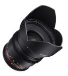 Samyang 16mm T2.2 VDSLR II Objektiv für Sony E-Mount Seitlich