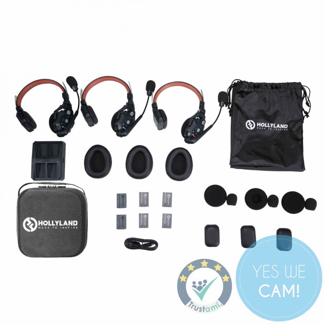 Hollyland Solidcom C1 Pro 3Set, Gegensprechanlage