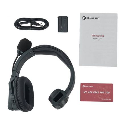 Hollyland Solidcom SE Wireless Remote Headset Single-Ear - Global Version