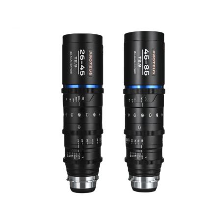 Laowa Proteus Zoom 2X Anamorphic  2-Lens Bundle (26-45, 45-85) - Blue