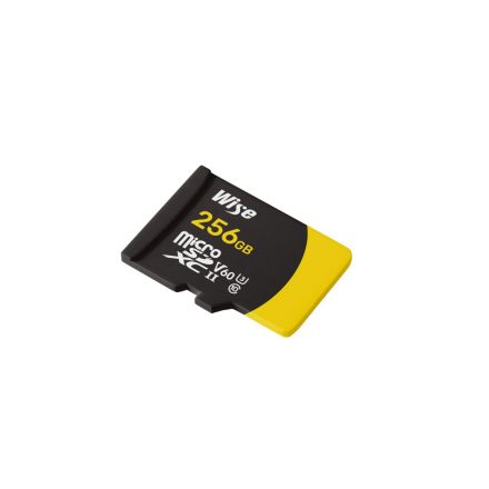 Wise 256GB microSDXC UHS-II V60 Memory Card
