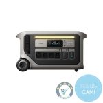 Anker SOLIX F3000 Powerstation mit 3.072 Wh Speicher und 3.600 W Dauerleistung in zentraler Frontansicht