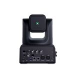 BirdDog XL Ultra Black Rückseite mit 12G-SDI, HDMI und XLR-Anschlüssen
