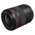 Freigestellte Produktansicht des Canon RF 20mm F1.4 L VCM – robustes L-Serie Objektiv mit Ultraweitwinkel-Perspektive.