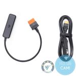 DJI Power Autosteckdose-zu-SDC-Netzkabel 12V/24V mit KFZ-Stecker und SDC-Anschluss freigestellt