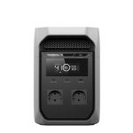 EcoFlow DELTA 3 Classic Powerstation Frontansicht mit Display, AC-Steckdosen