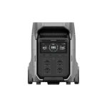 EcoFlow Delta Pro 3 zeigt Live-Daten auf dem Display während des Ladevorgangs