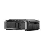 ECOFLOW Delta Pro Ultra - Portable Powerstation – linksseitige Ansicht mit geschlossenen Schutzabdeckungen
