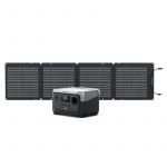 EcoFlow RIVER 2 Max + 110W Tragbares Solarpanel Sonnenkraft