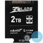 Exascend ZBlade 2TB SSD Hochgeschwindigkeitsspeicher für professionelle Videoaufnahmen