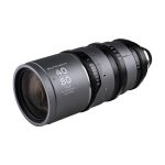 LAOWA Sunlight 40-80mm T4.5 2x Anamorphic Zoom mit großer Frontlinse in diagonaler Ansicht