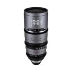 Frontansicht des LAOWA Sunlight 40-80mm anamorphen Zoomobjektivs für Vollformat