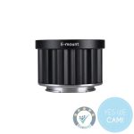 Seitenansicht des LAOWA Sunlight Sony FE Wechsel-Bajonetts zur Anpassung von PL auf E-Mount