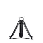 Detailansicht des LIBEC LX-ePed 2 Studio Pedestal-Kopfes mit Schnellwechselplatte und Kamerahalterung