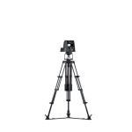 LIBEC LX-ePed 2 Studio elektrisches Kamera-Pedestal Seitenansicht mit vertikalem Hubmechanismus