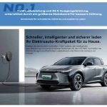Oscal EV7000 Charger mit 7 kW Ladeleistung für schnelles und sicheres Laden zu Hause.