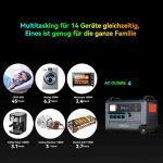 OSCAL PowerMax 3600 Portable Power Station Energiequelle