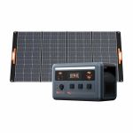 Oscal PowerMax 1800 Power Station im Camping-Einsatz zur mobilen Stromversorgung von Kühlbox und Beleuchtung