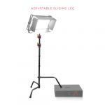 SHAPE 40'' C-Ständer mit verschiebbarem Bein Schwarz Flexibel