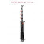 SHAPE Aluminum Triple Riser Combo Black Stand 14’7’’ Beleuchtung