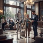 Unitree H2 humanoider Roboter im Hotel – Gästeservice & Concierge-Assistenz