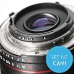2 VDSLR Objektiv Cine mit Zahnkranz