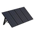 Zendure 400W Portable Solar Panel aufgeklappt mit vier Solarmodulen und integrierten Standfüßen