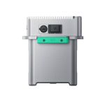 Zendure SolarFlow 1600 AC+ Rückansicht mit Kommunikationsanschluss und Lüftungselementen