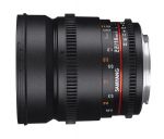 Samyang 16mm T2.2 VDSLR II Objektiv für Sony E-Mount Profil