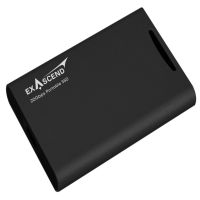 Exascend Element 4TB Portable SSD in schwarzem Gehäuse als Produktansicht